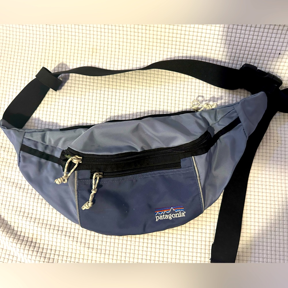 PATAGONIA waist pouch blue/black
